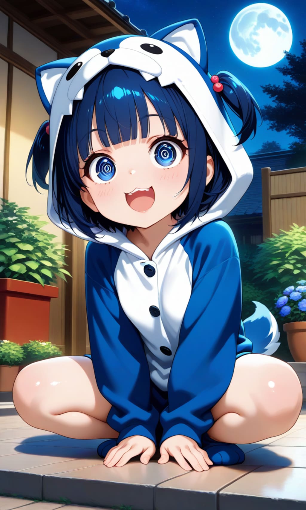 オオカミだぞ〜⤴️