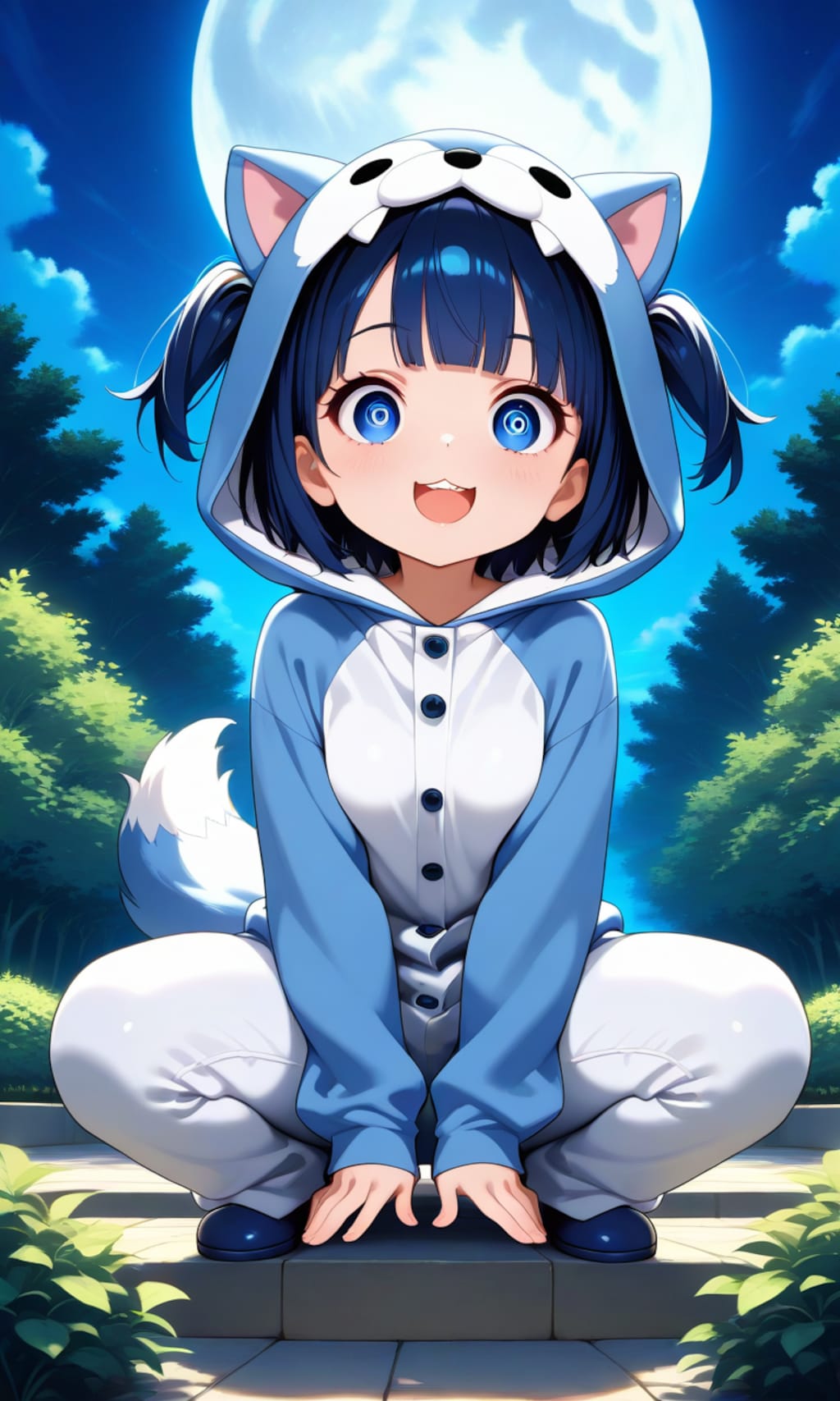 オオカミだぞ〜⤴️