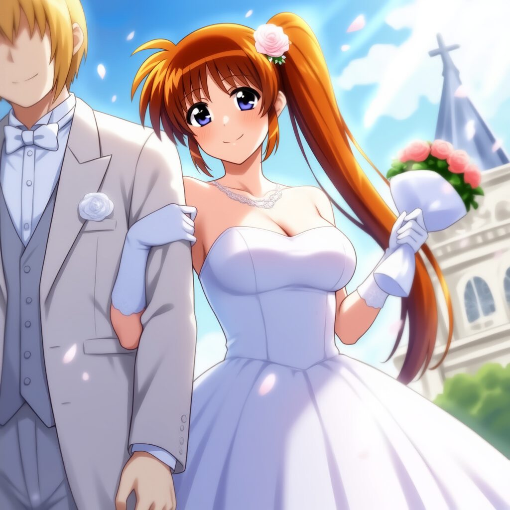 なのは　結婚式