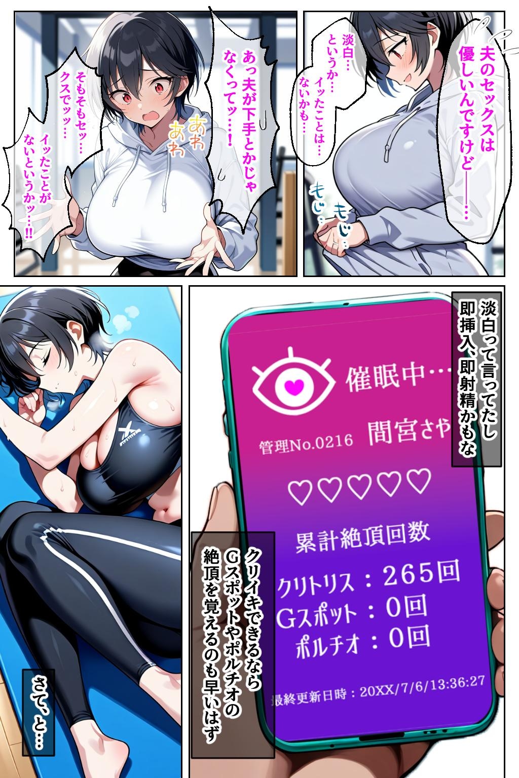 【試し読み】催○セクササイズジム3_2