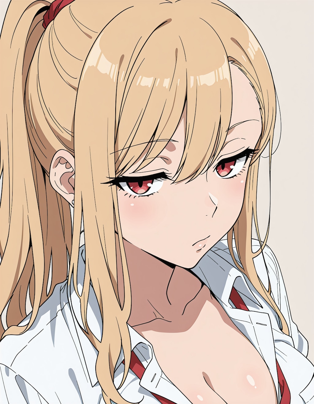 制服ギャルジト目