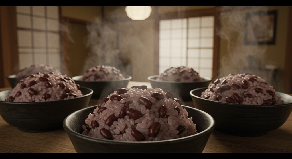 小豆御飯の出張調理サービス