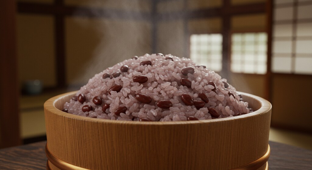 小豆御飯の出張調理サービス