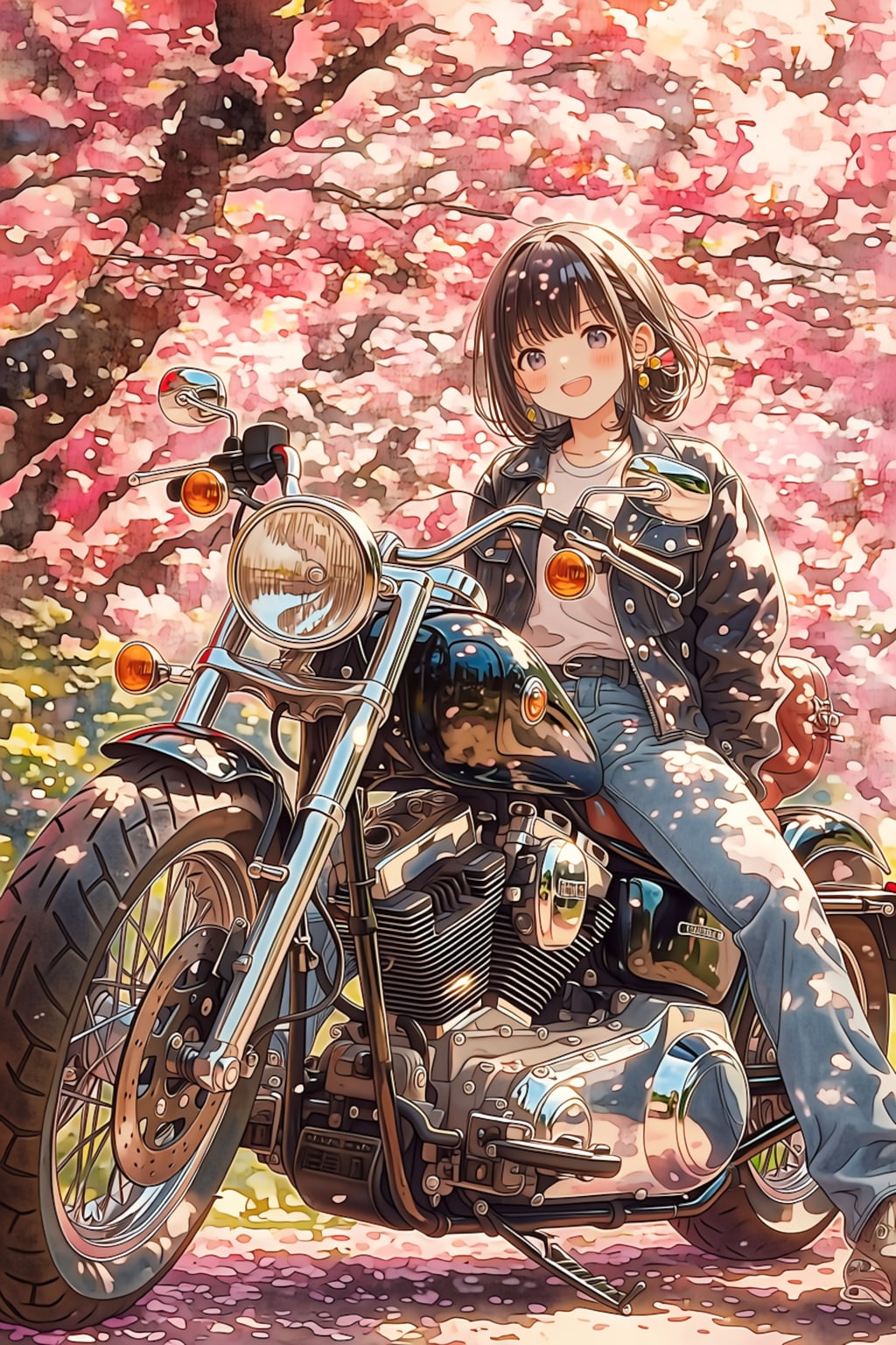 バイク女子
