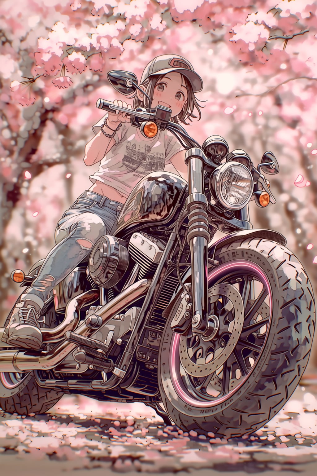 バイク女子