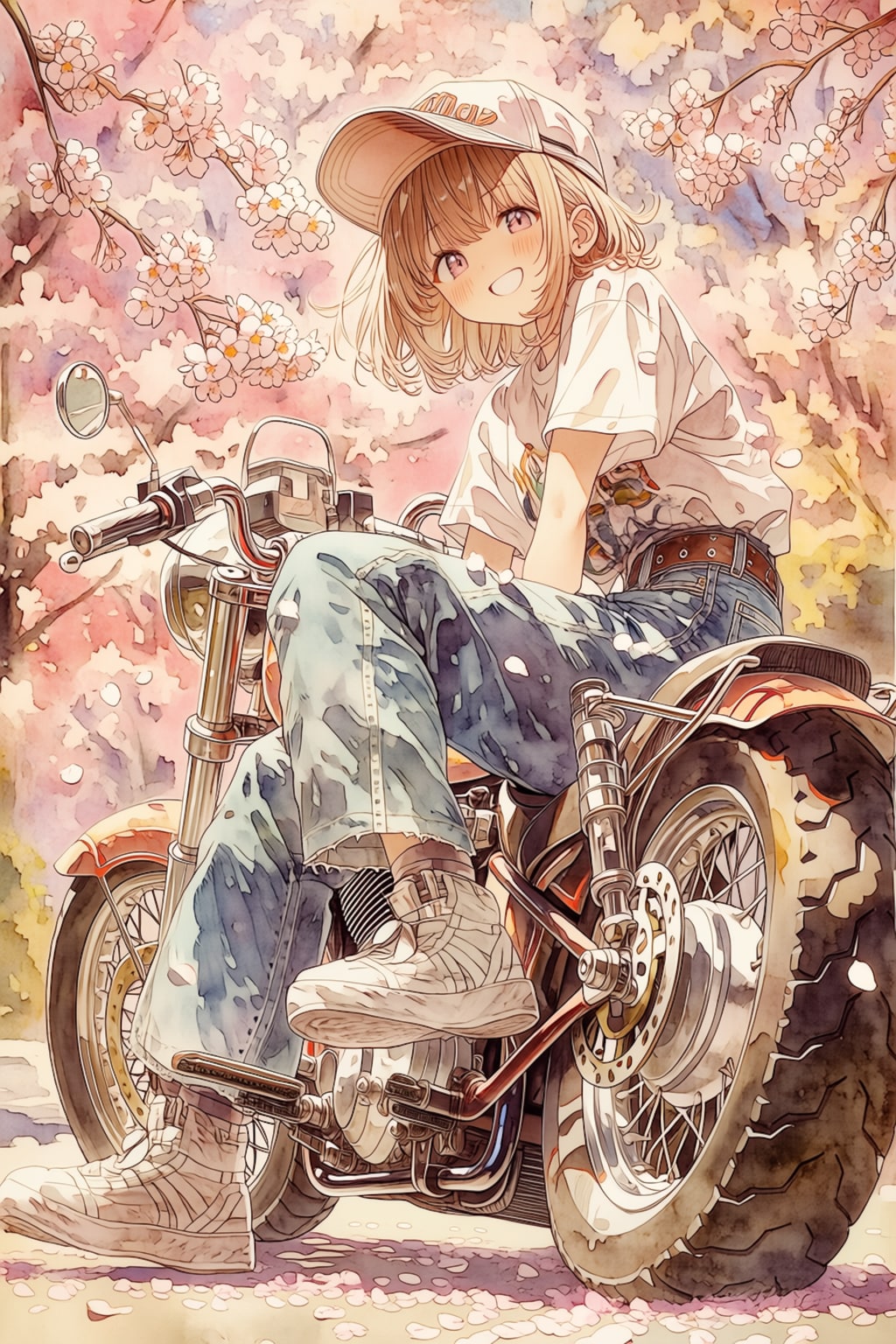 バイク女子