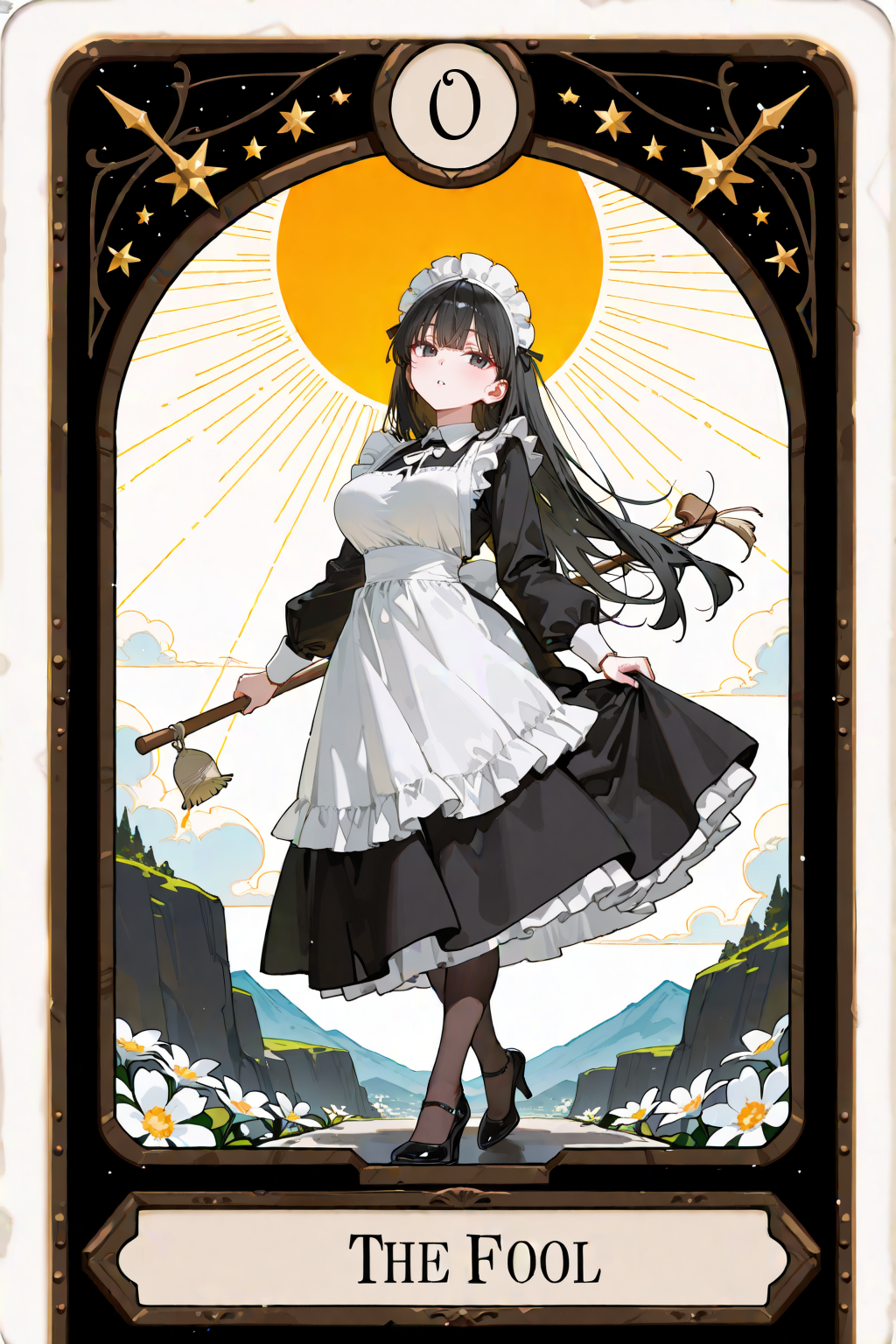 愚者のメイド | の人気AIイラスト・グラビア