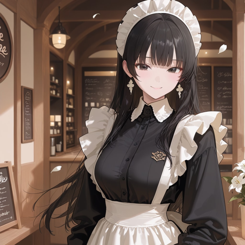 喫茶店員の鈴音さん