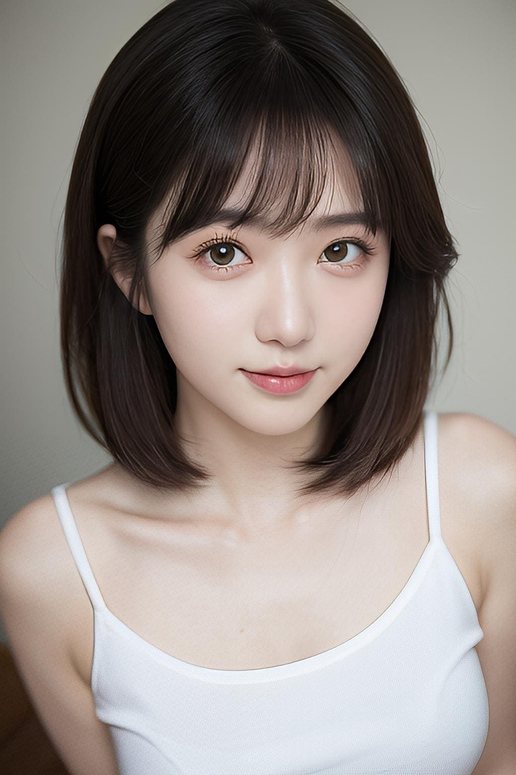 春服が似合う大学生の彼女
