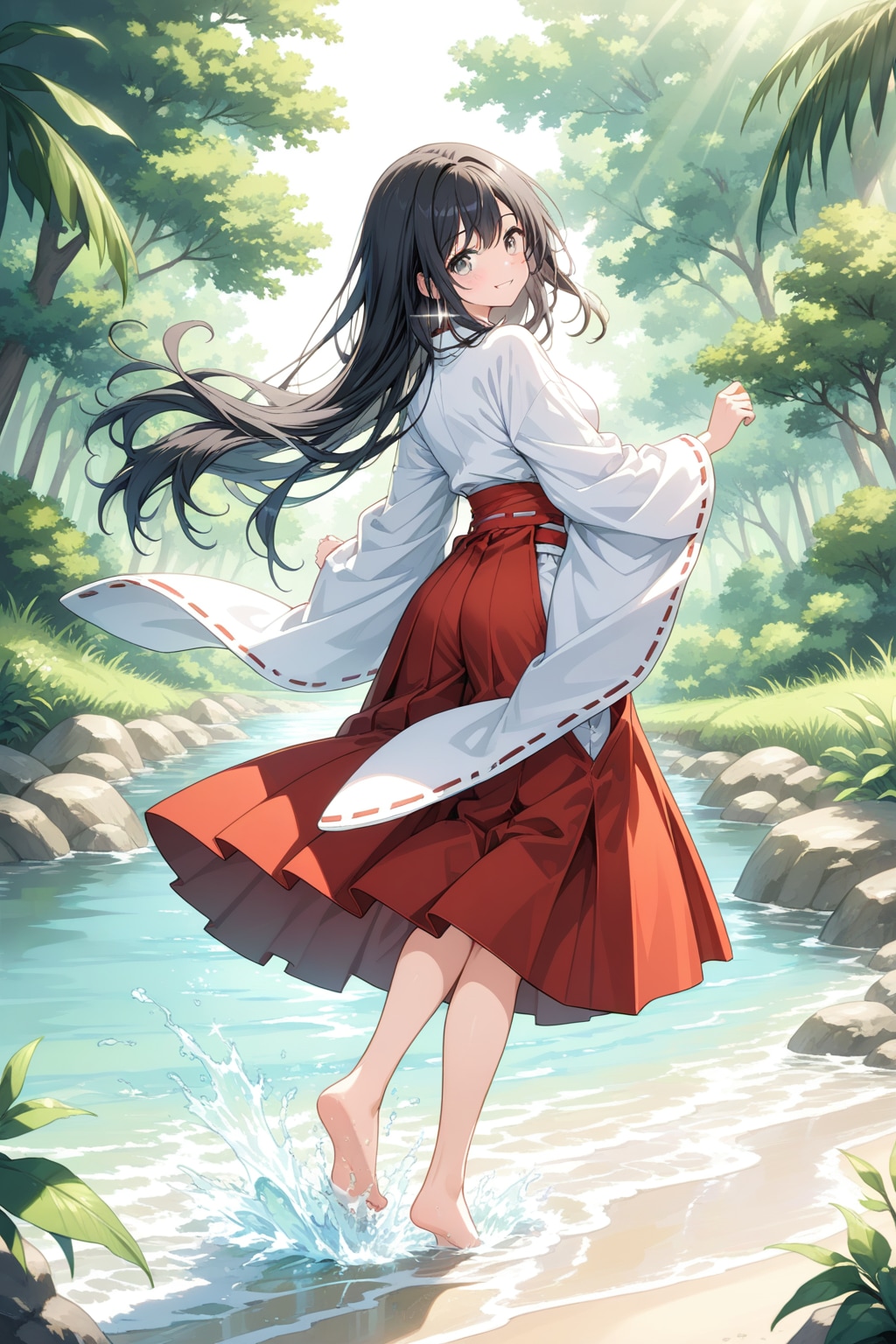 川遊び(2)