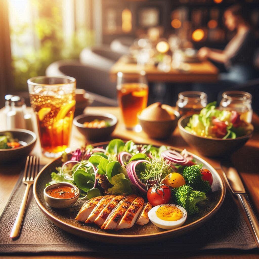 レストランでおまかせランチ