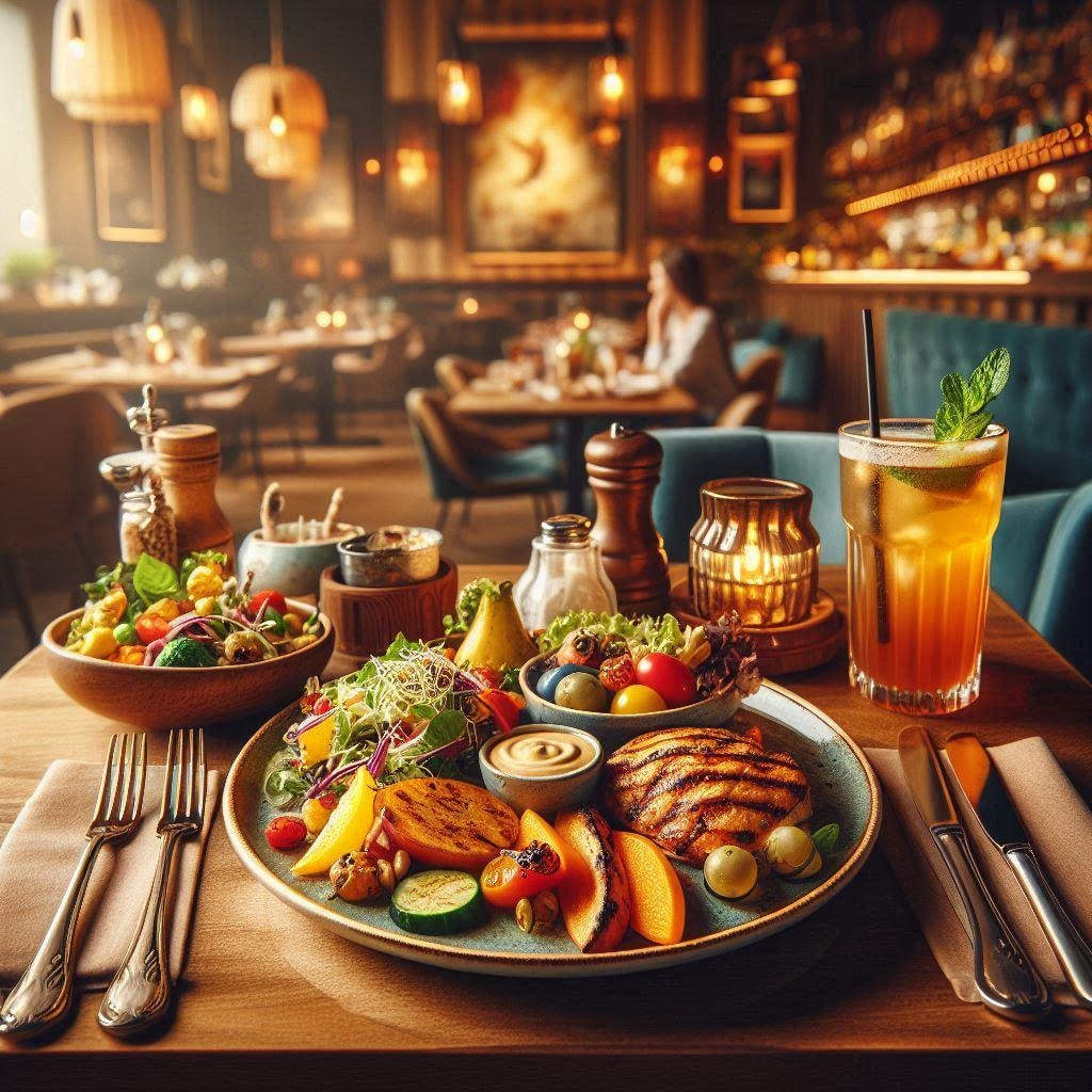 レストランでおまかせランチ