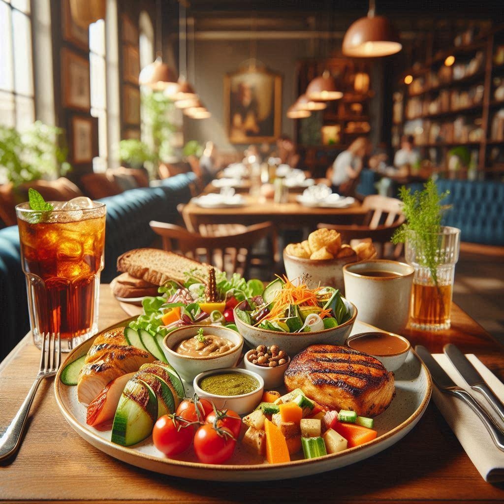 レストランでおまかせランチ
