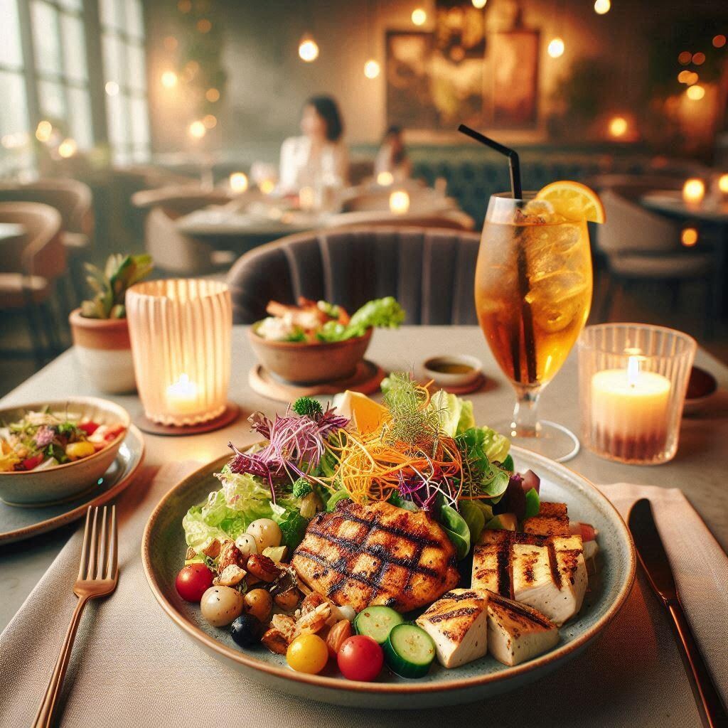 レストランでおまかせランチ