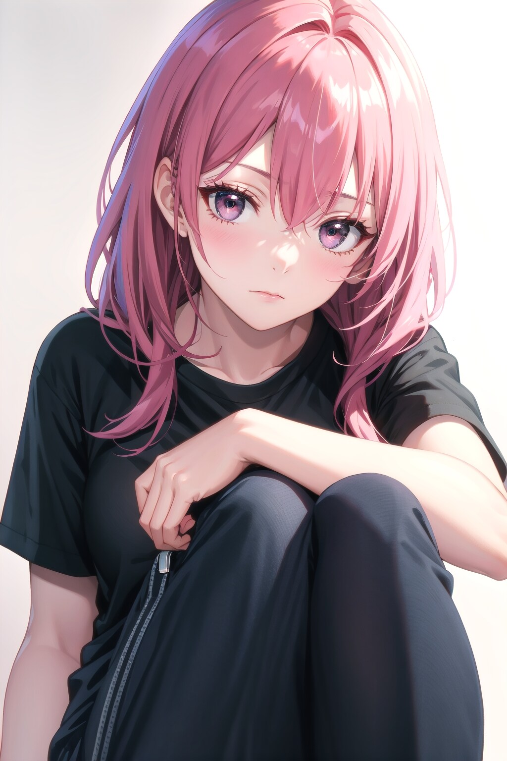 ピンクと黒って確かにいいかも。 | の人気AIイラスト・グラビア