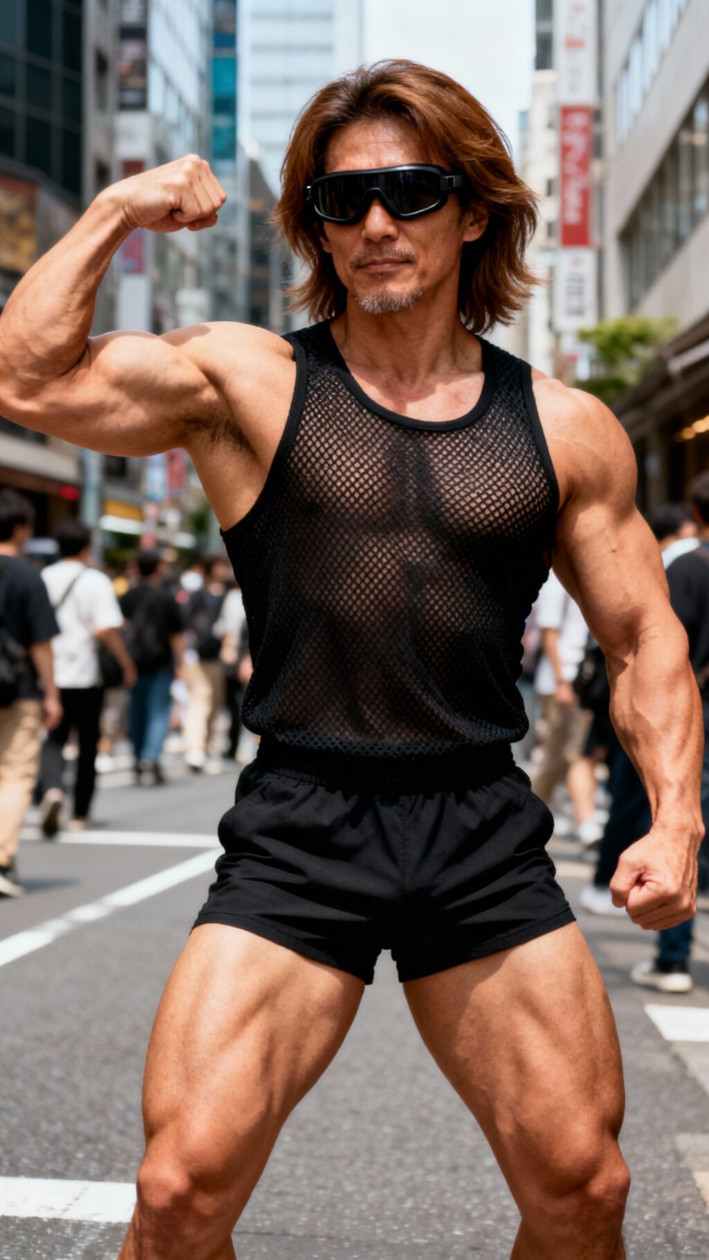 マッチョなビルダー