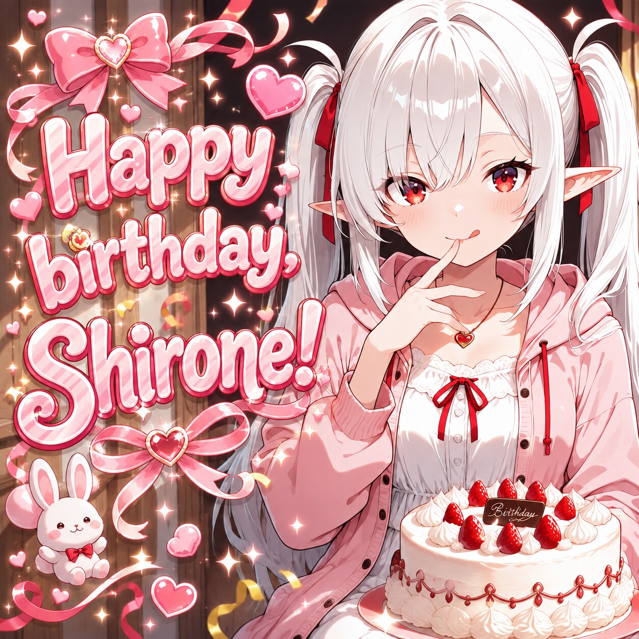【誕生日FA】スマホなの家のシロネさん | の人気AIイラスト・グラビア
