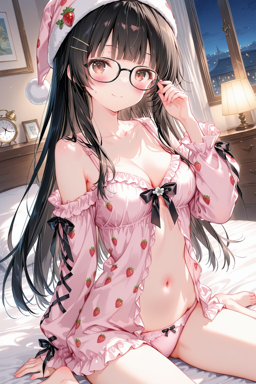 地雷系ナイトウェア【苺】