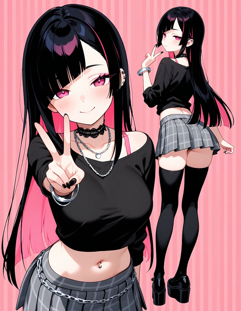 ストライプ背景