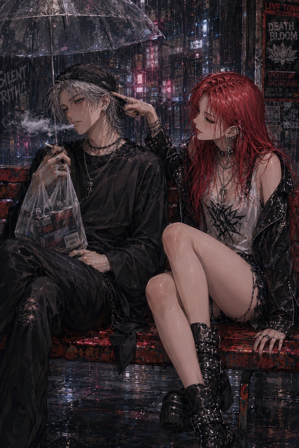 リラ×竜麻　ver.雨の日の攻防