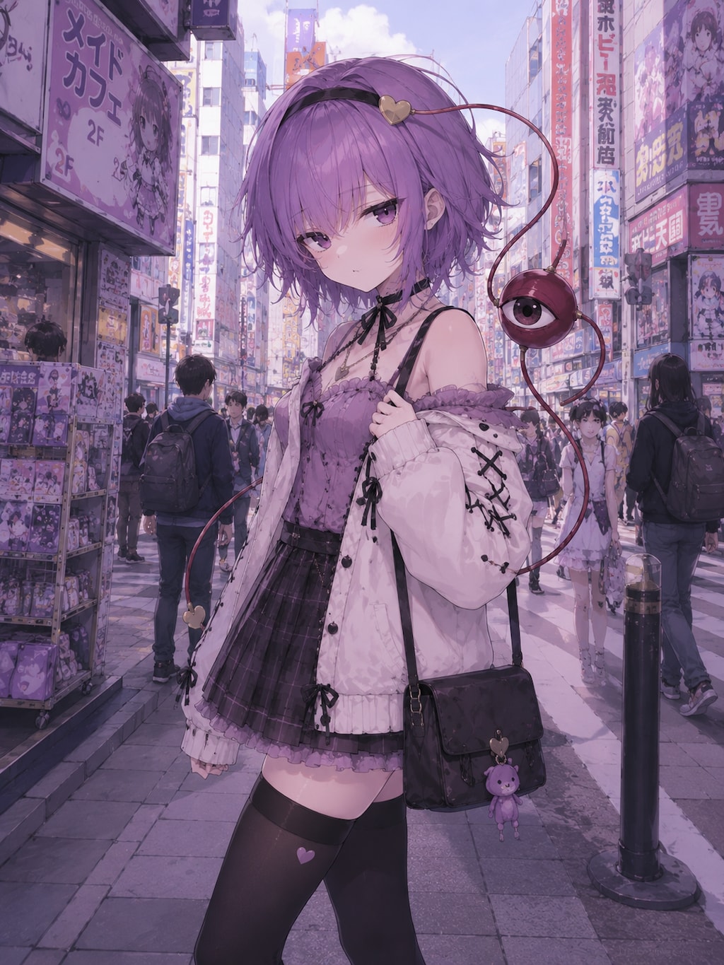 お出掛けさとりちゃん