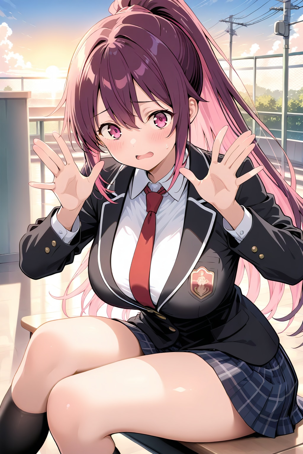 い、いってらっしゃい…