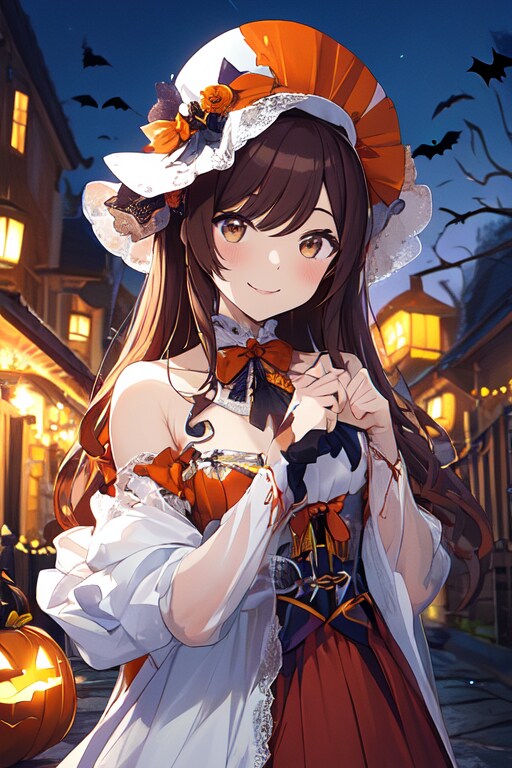 甘奈ちゃん ハロウィンコスプレ