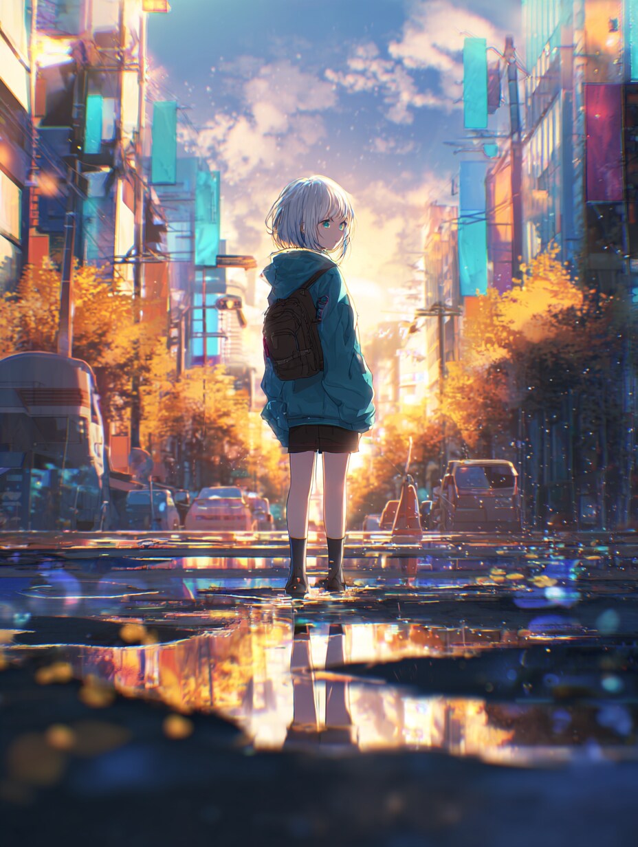 雨上がり | の人気AIイラスト・グラビア