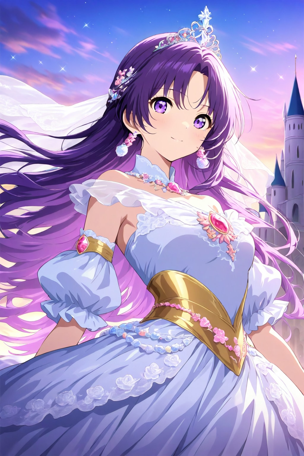 夏帆(かほ)の姫コスプレ | の人気AIイラスト・グラビア