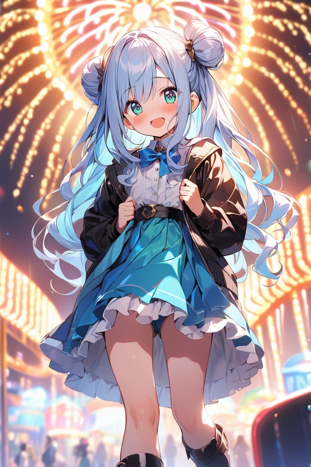 遊園地のフィナーレ