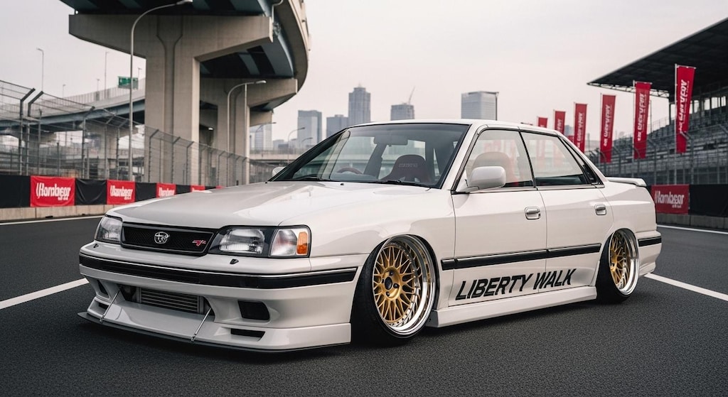 リバティーウォークレガシィセダン