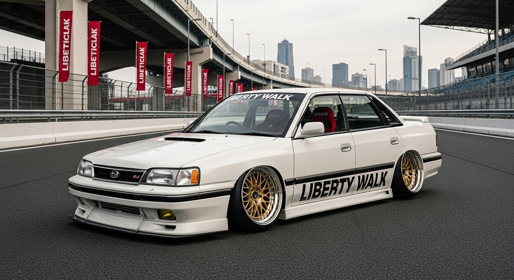 リバティーウォークレガシィセダン