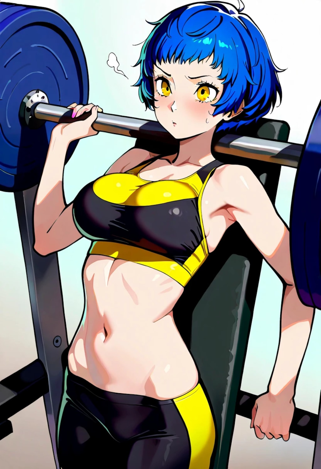 いや、そのバーベルの持ち方ぜってえヤバイから…ケガするどころの話じゃなくなりまっせ