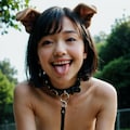お散歩中のポチ♀[実写版]3 6枚目