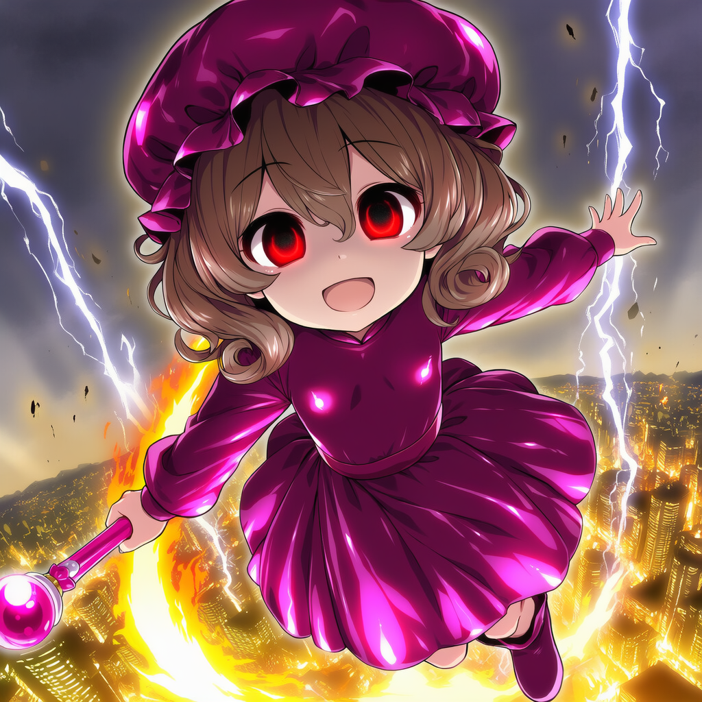 悪の魔法少女　都市破壊攻撃