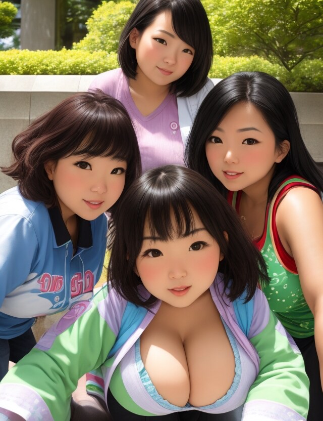 自撮り(たくさん