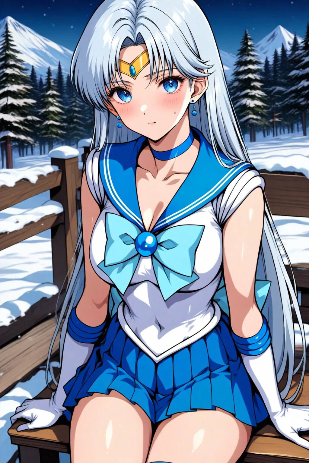 美少女戦士セーラーアイス第十四話 | の人気AIイラスト・グラビア