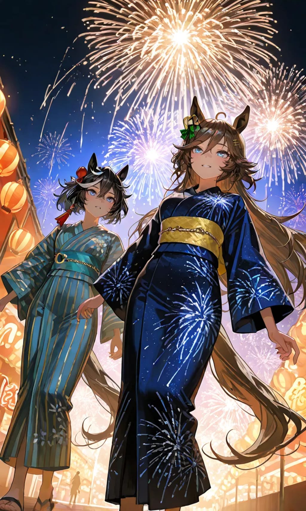 余暇を過ごすウマ娘