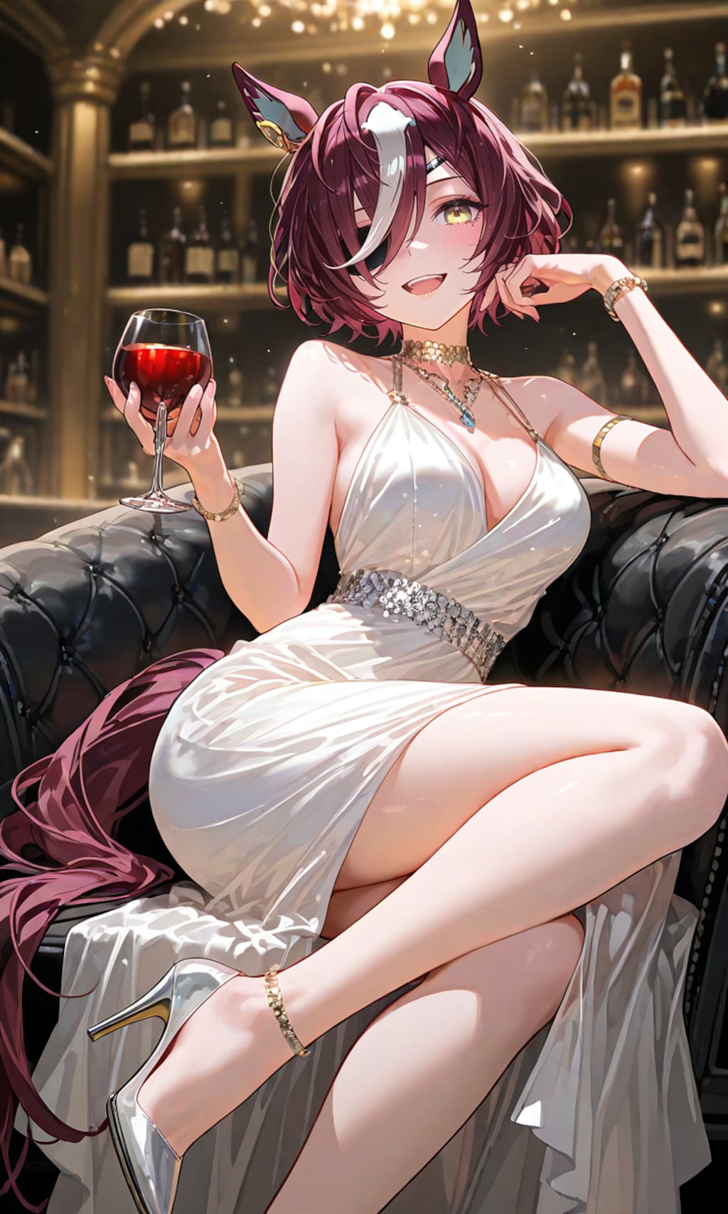 余暇を過ごすウマ娘