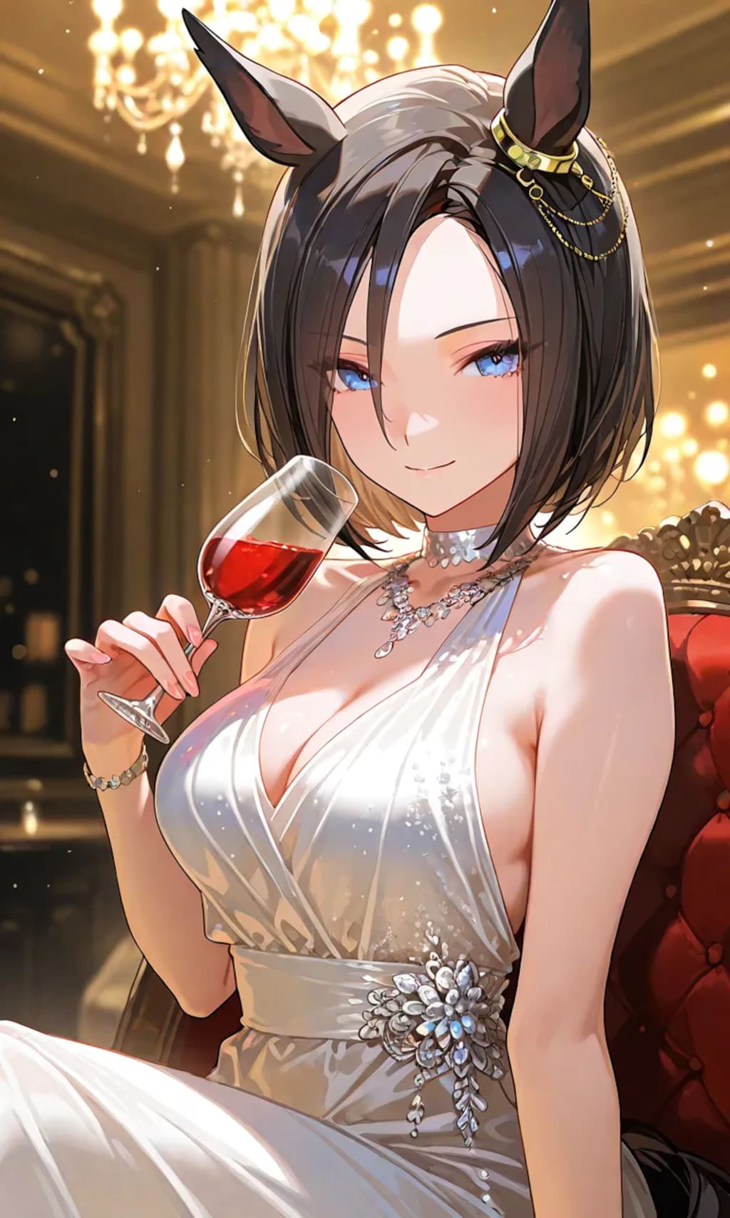 余暇を過ごすウマ娘