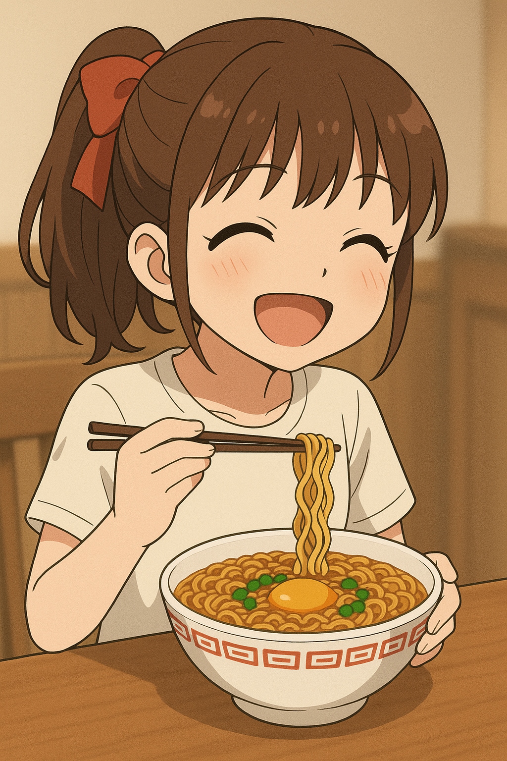 チキンラーメン、美味しいね。