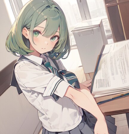 緑のJK２