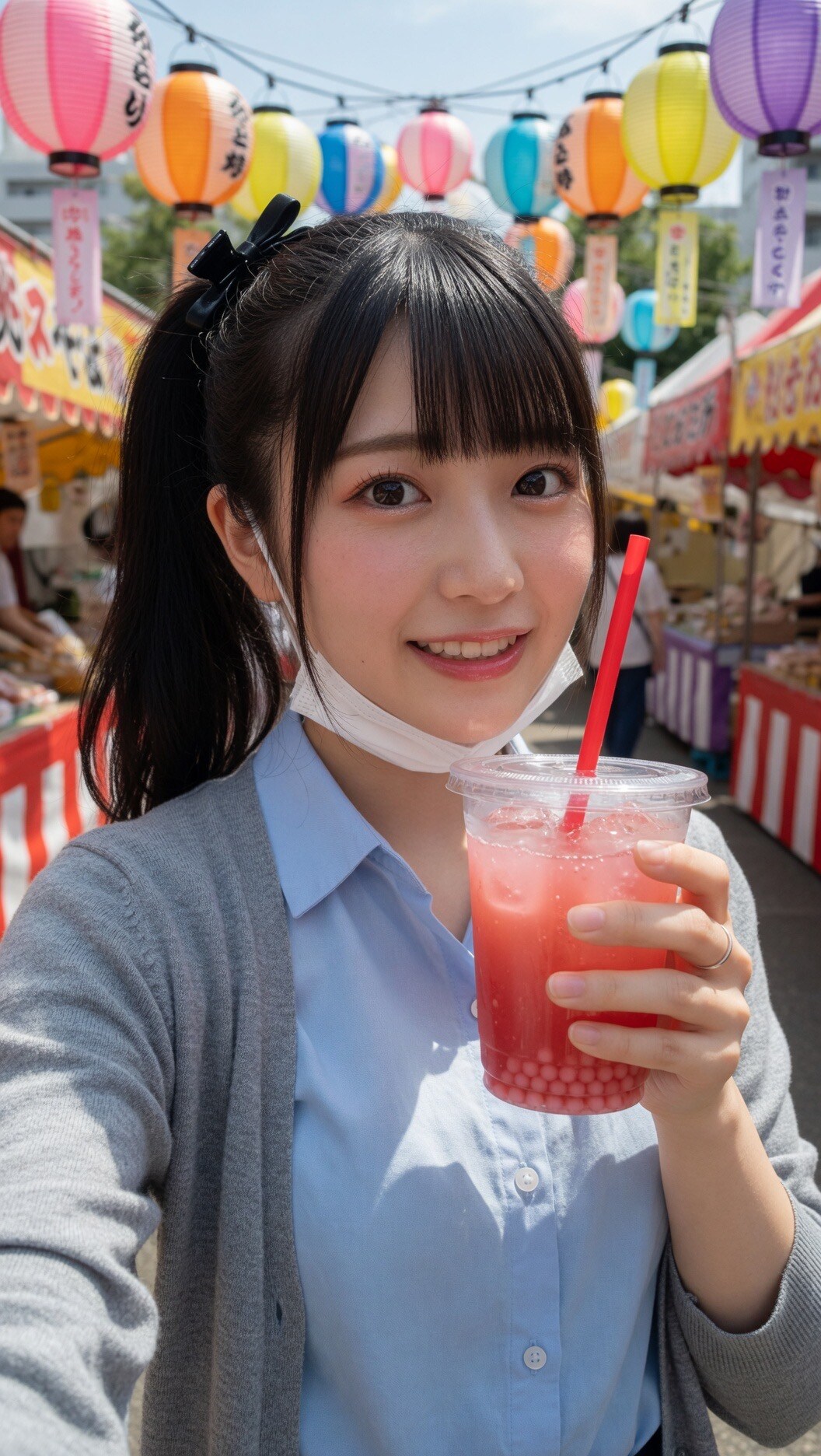 このドリンク、甘いよ？
