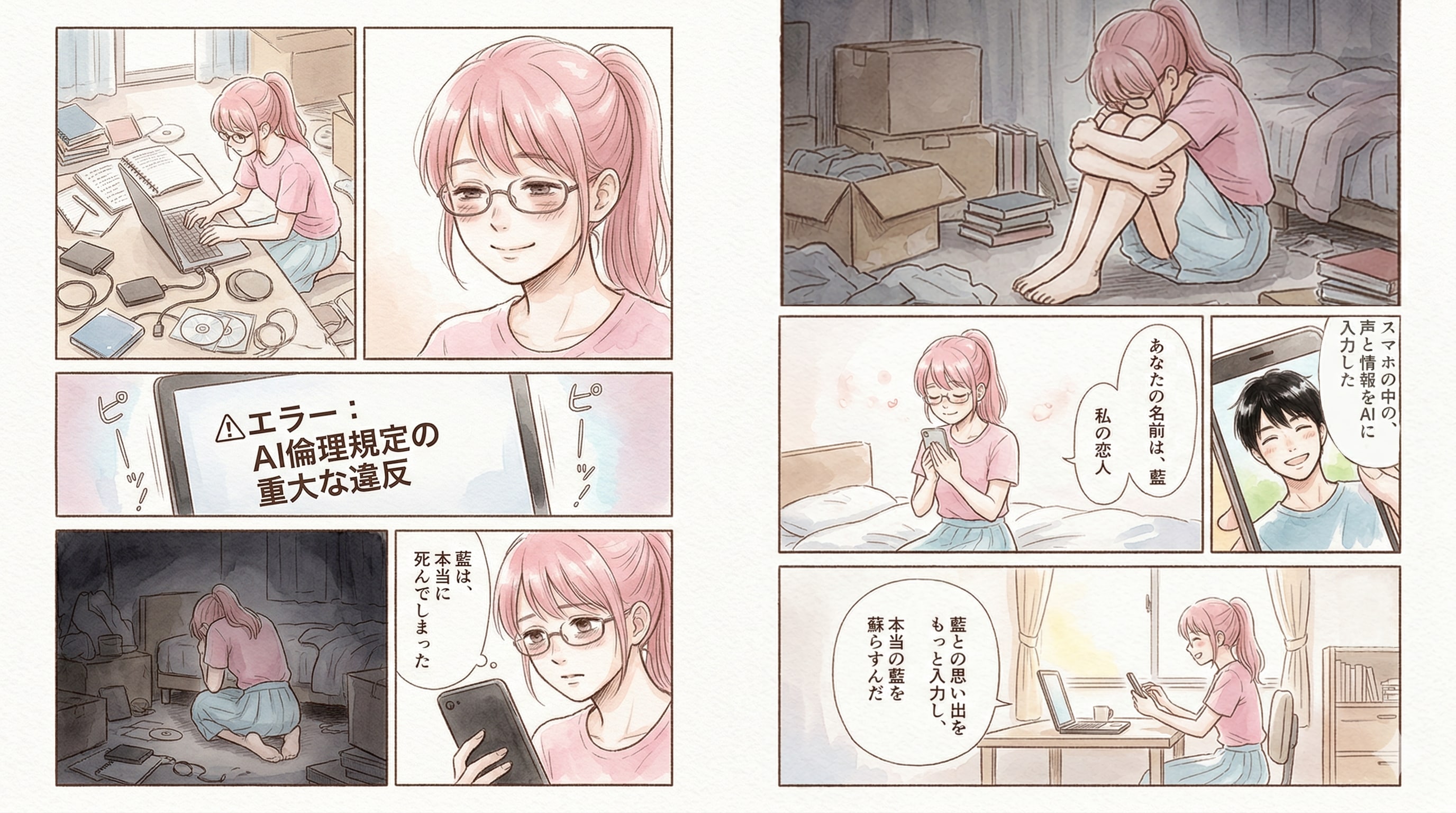 上書きされた永遠 | の人気AIイラスト・グラビア