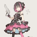 フリフリドレス×銃 2枚目