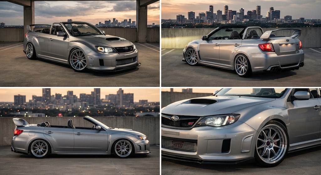 インプレッサWRXオープンカー
