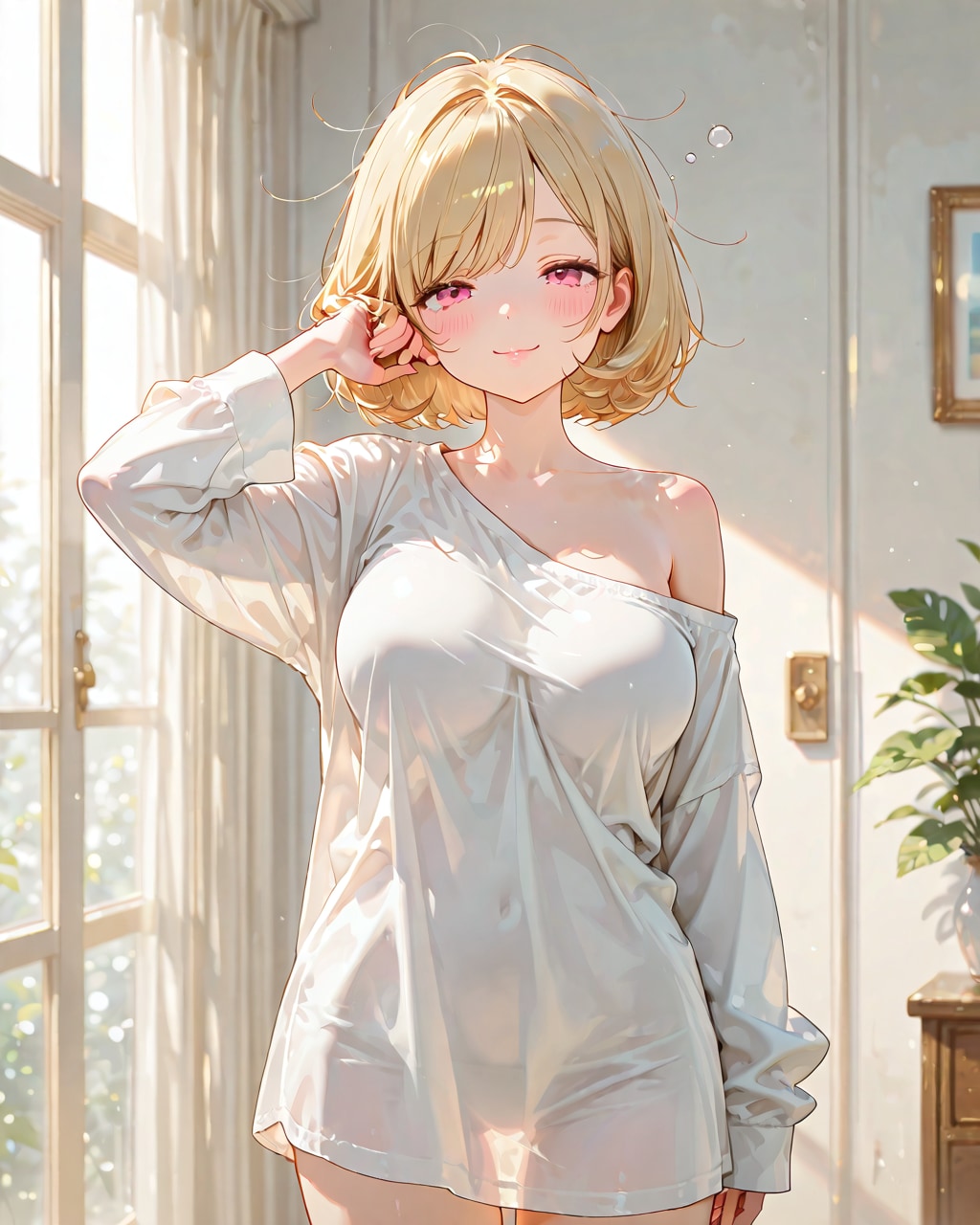 寝起きのナイスバディ | の人気AIイラスト・グラビア