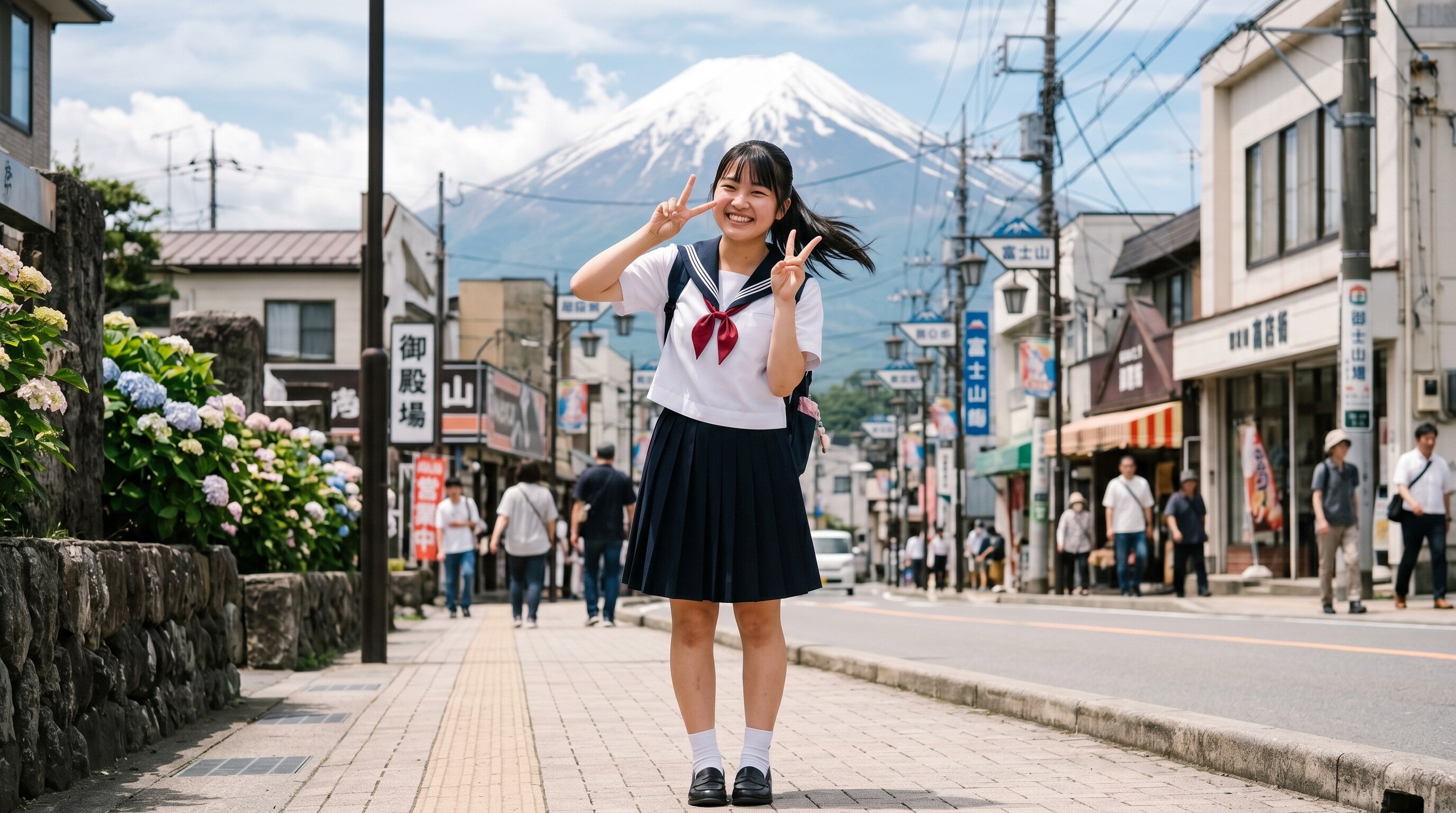 御殿場の街
