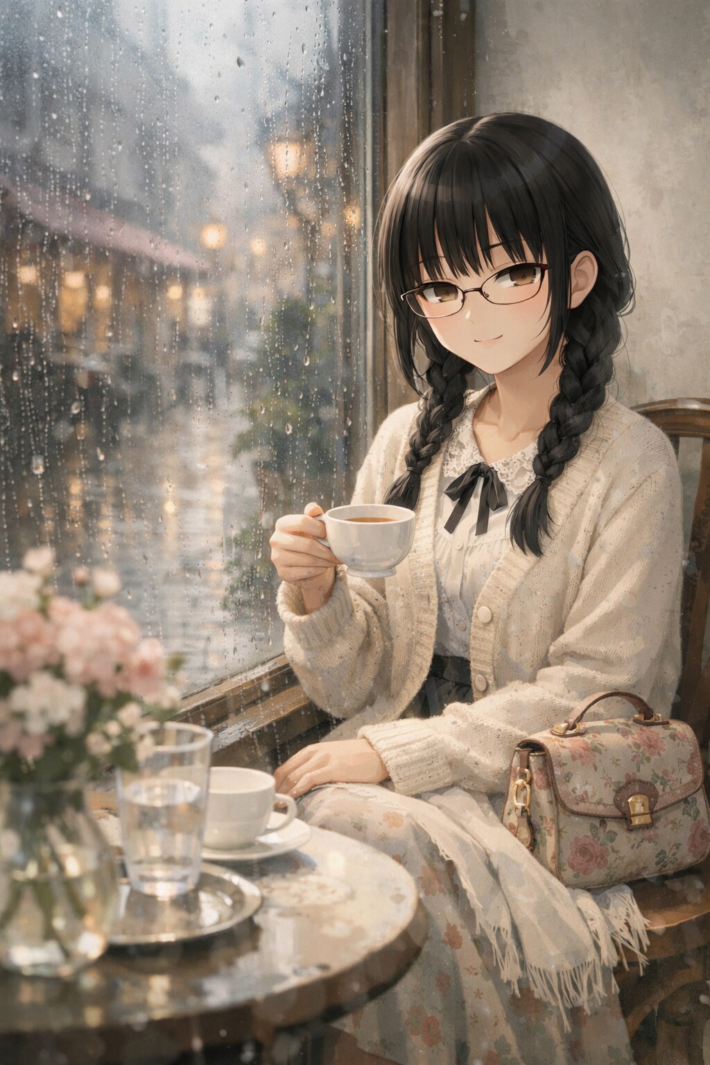 雨硝子ガーリー | の人気AIイラスト・グラビア