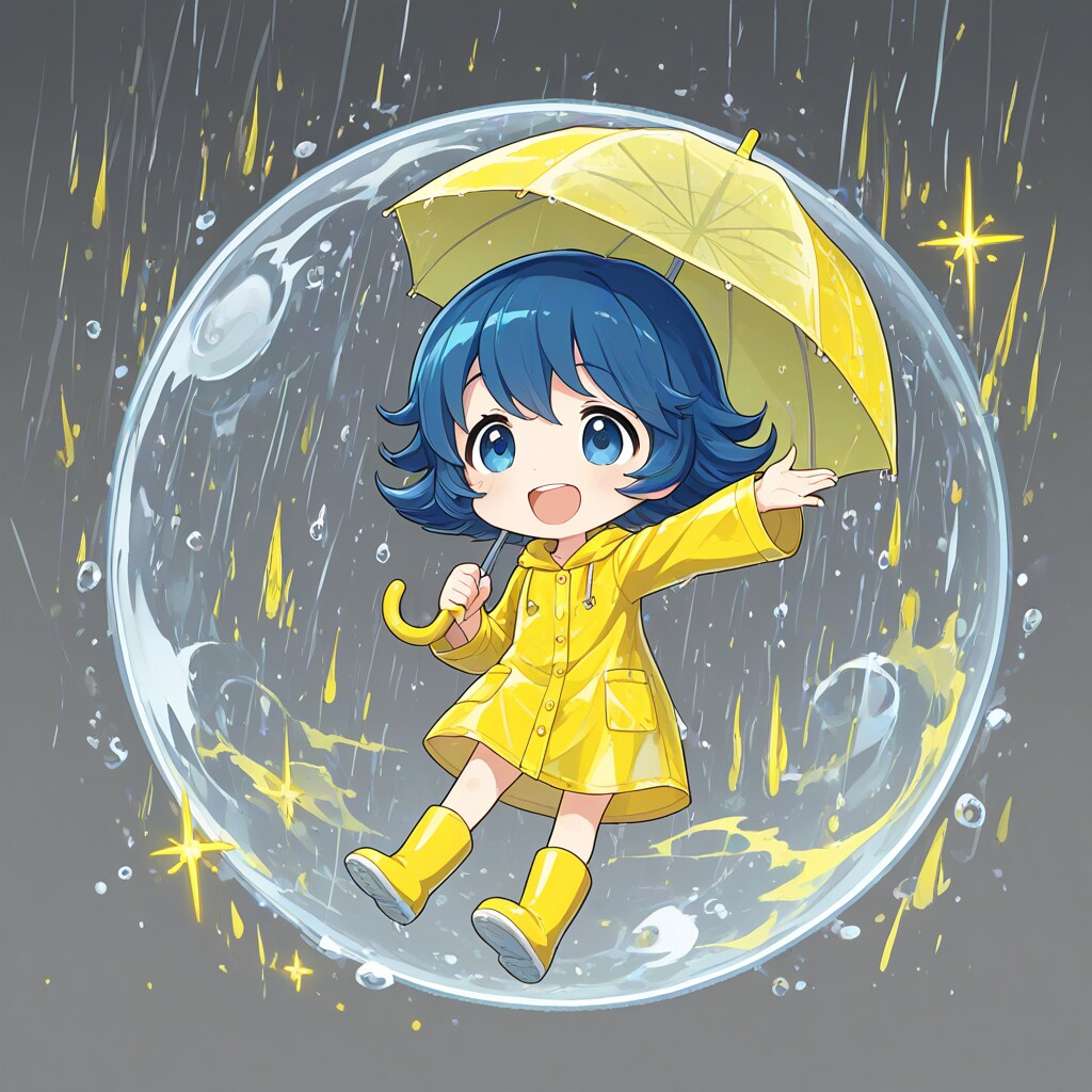 雨を弾く魔法 | の人気AIイラスト・グラビア